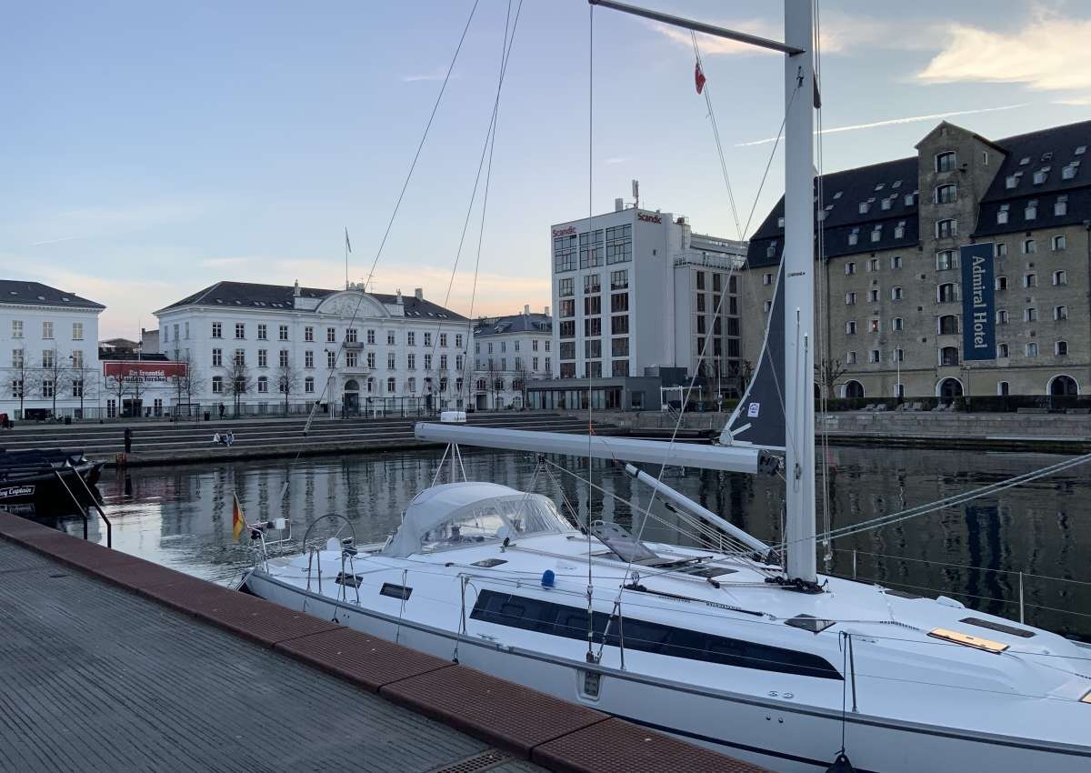 Nyhavn - Hafen bei Copenhagen (Frederiksstaden)