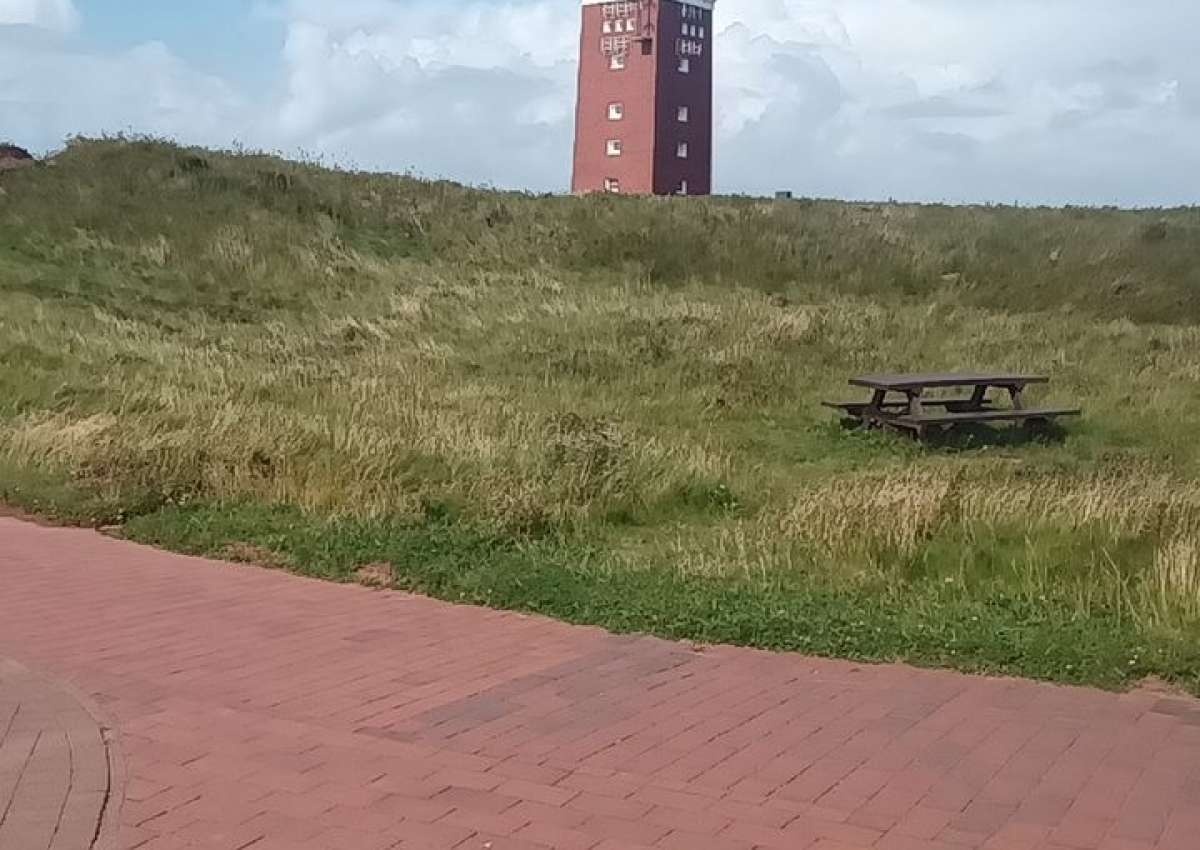 Leuchtturm Helgoland - Phare près de Helgoland (Oberland)