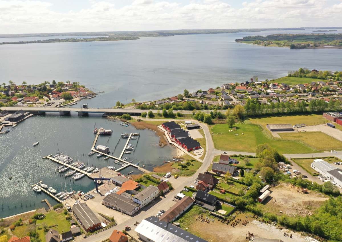 Egernsund- Gråsten - Hafen bei Gråsten