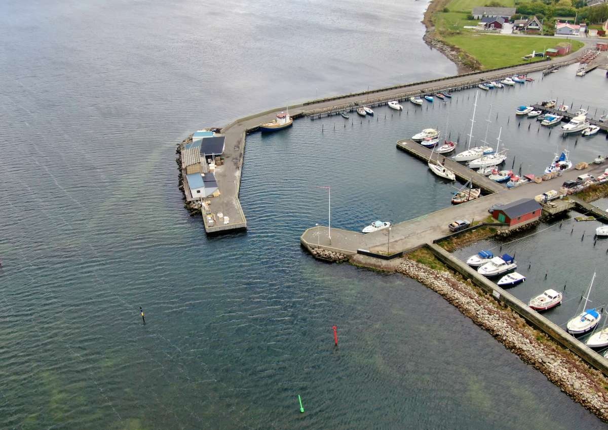 Langø - Hafen bei Langø