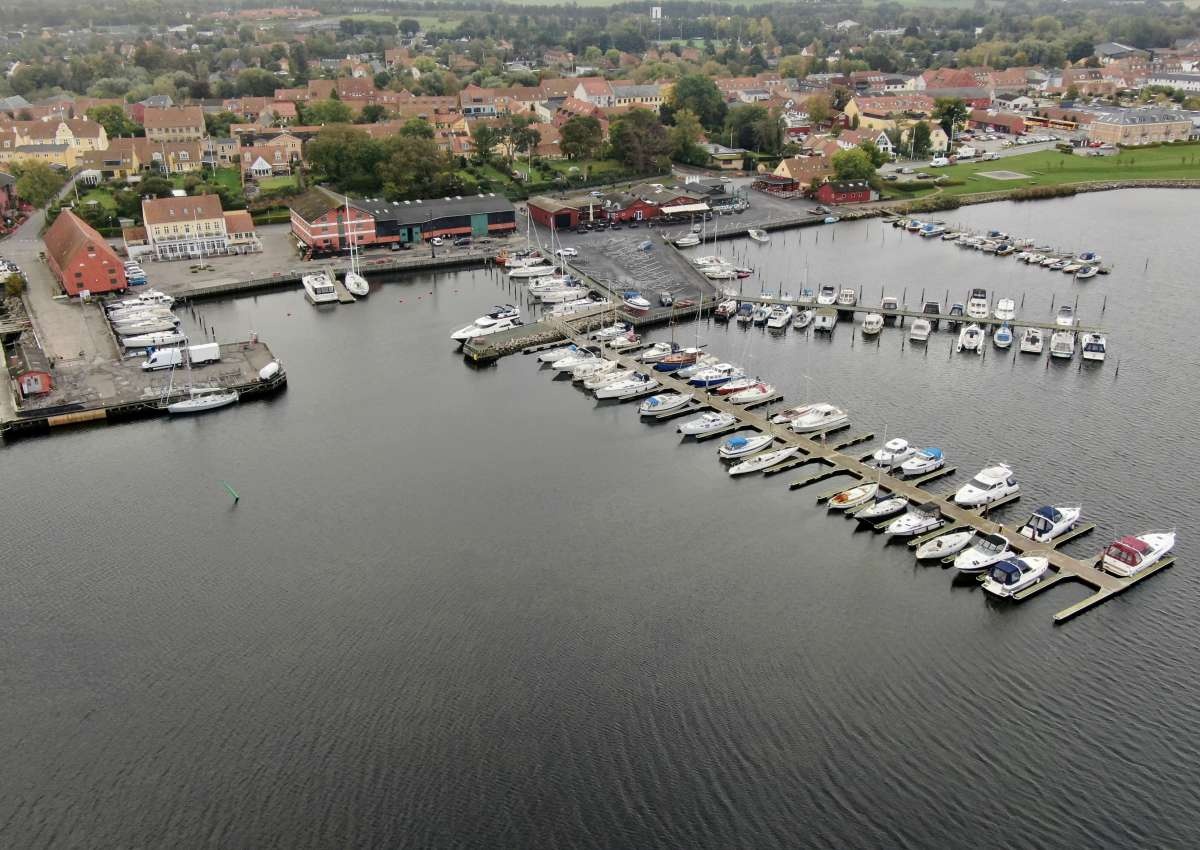 Præstø - Hafen bei Præstø