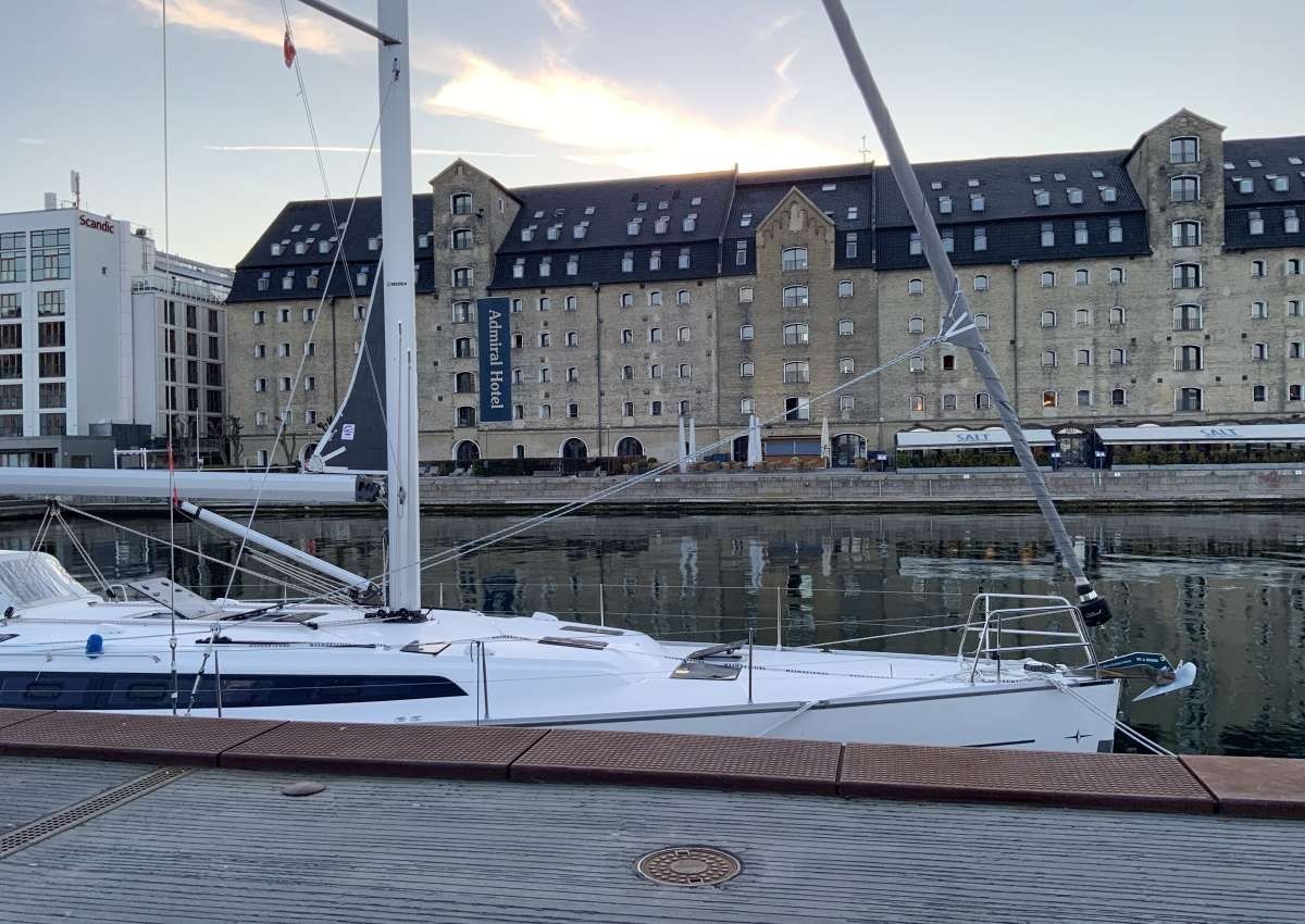 Nyhavn - Hafen bei Copenhagen (Frederiksstaden)