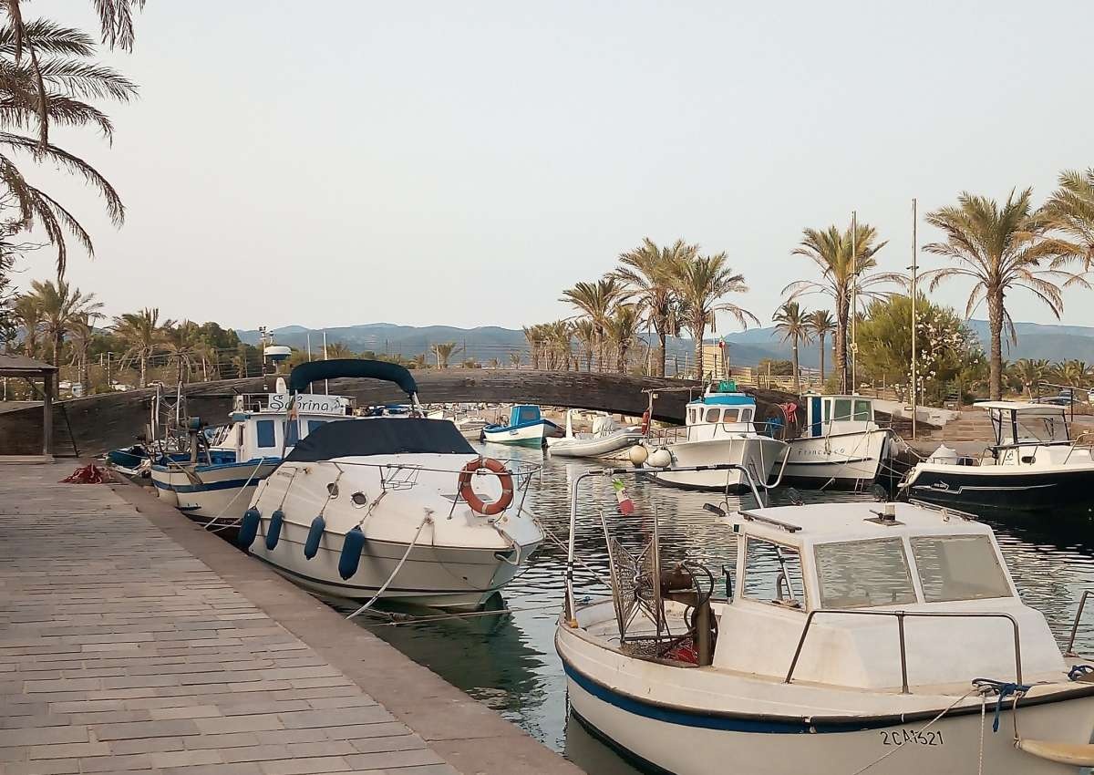 Porto Canale di Porto Pino - Hafen bei Arresi/Sant'Anna Arresi