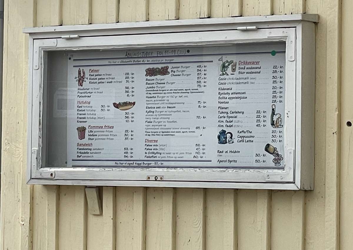 Kiosk - Restaurant bei Ærøskøbing
