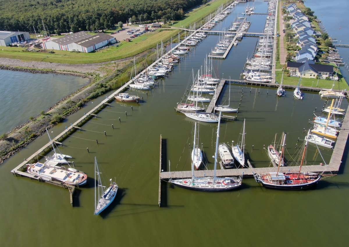 Marina Den Oever - Hafen bei Hollands Kroon (Wieringerwerf)
