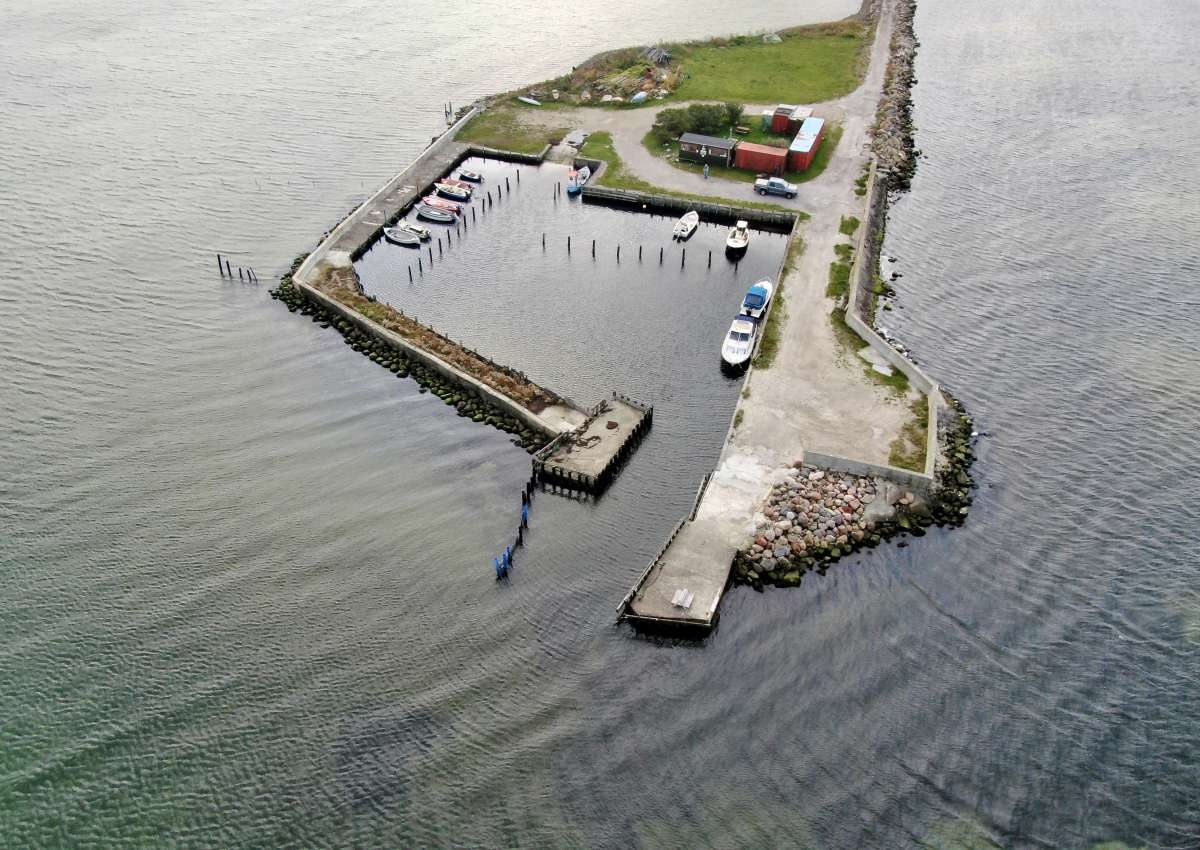 Urne - Hafen bei Nøbbet Østerskov