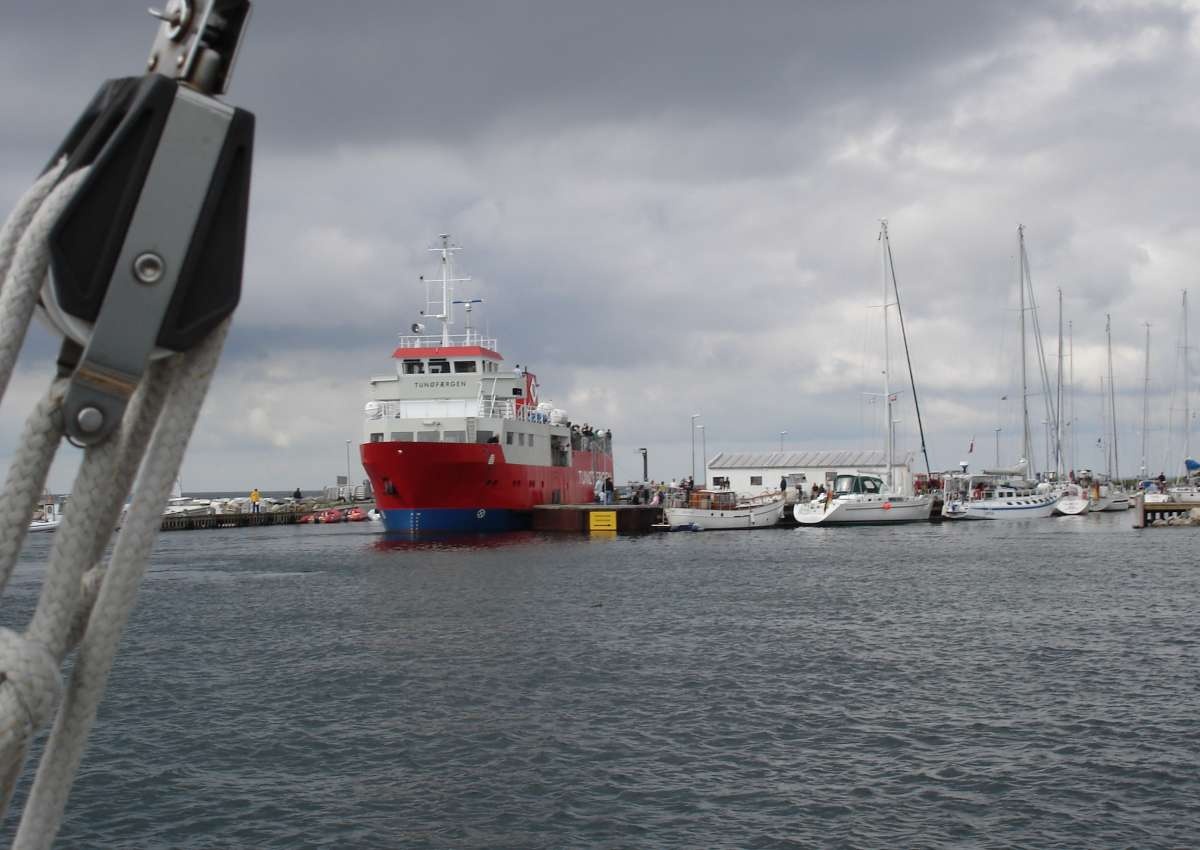 Tunø - Hafen bei Tunø By