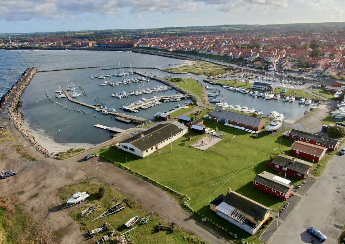 Rønne/Nørrekås Yachthafen - Hafen bei Rønne