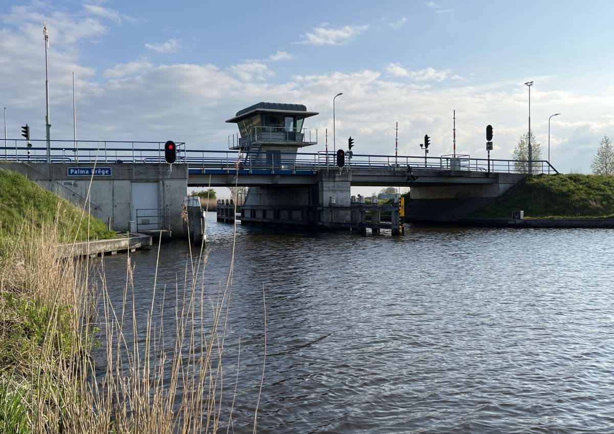 Palmabrege - Brücke bei Leeuwarden (Wergea)